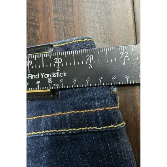 Baby Phat Jeans Womens 24 Vintage High Rise Capri Denim Bling Pockets Cat Y2K - Picture 7 of 12